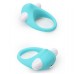 Голубое эрекционное кольцо LIT-UP SILICONE STIMU RING 6