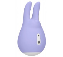 Фиолетовый клиторальный стимулятор Love Bunny - 9,4 см.