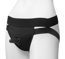 Трусики с плугом Vac-U-Lock Panty Harness with Plug Dual Strap - L/XL