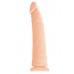 Телесный фаллоимитатор Colours Pleasures Thick 8  Dildo - 20 см.