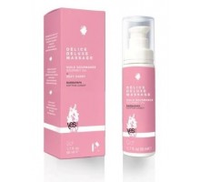 Массажное масло для тела DELICE DELUXE MASSAGE COTTON CANDY - 50 мл.