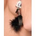 Металлические зажимы для сосков с пёрышками Feather Nipple Clamps