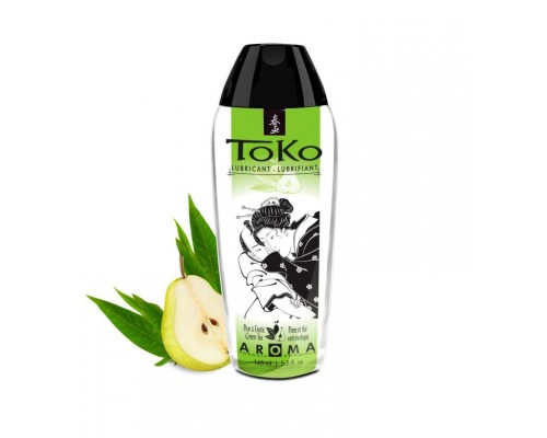 Интимный гель TOKO Pear   Exotic Green Tea с ароматом груши и зеленого чая - 165 мл.