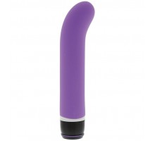 Фиолетовый вибратор PURRFECT SILICONE CLASSIC G-SPOT PURPLE - 17,5 см.