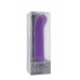 Фиолетовый вибратор PURRFECT SILICONE CLASSIC G-SPOT PURPLE - 17,5 см.