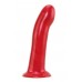 Красный дилдо Flare Flared Base Dildo - 14,6 см.