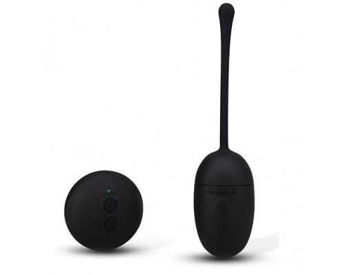 Чёрное виброяичко с ДУ REMOTE CONTROL EGG BLACK