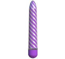 Фиолетовый вибратор Sweet Swirl Vibrator - 21,3 см.