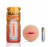 Мастурбатор-ротик Cyberskin Vulcan Mouth Stroker with Warming Lube