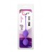 Фиолетовые вагинальные шарики SEE YOU IN BLOOM DUO BALLS 29MM