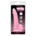 Розовый фаллоимитатор на присоске Firefly Smooth Glowing Dong 5 Pink - 14,5 см.