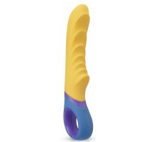 Желтый вибромассажер Tone G-Spot Vibrator - 23 см.