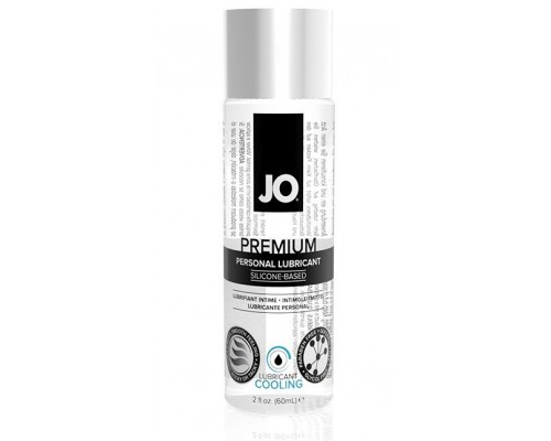 Охлаждающий лубрикант на силиконовой основе JO Personal Premium Lubricant Cooling - 60 мл.