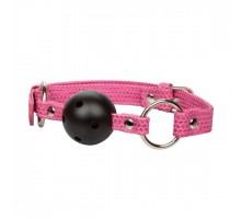 Кляп-шарик на розовых ремешках Tickle Me Pink Ball Gag