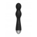 Чёрный вибратор с электростимуляцией E-Stimulation G-spot Vibrator - 19,5 см.