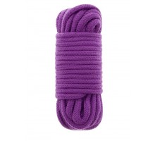 Фиолетовая хлопковая веревка BONDX LOVE ROPE 10M PURPLE - 10 м.