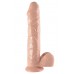 Телесный фаллоимитатор-гигант 12  Mega Dildo - 32,4 см.