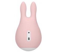 Розовый клиторальный стимулятор Sugar Bunny - 9,5 см.