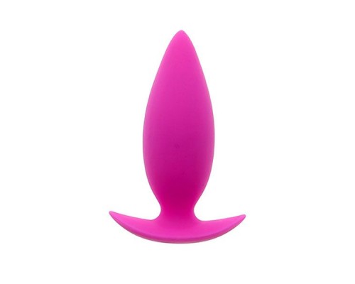 Розовая анальная пробка BOOTYFUL ANAL PLUG SMALL PINK - 9,5 см.