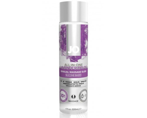 Массажный гель ALL-IN-ONE Massage Oil Lavender с ароматом лаванды - 120 мл.