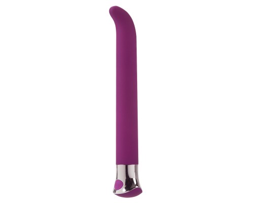 Фиолетовый вибратор 10-Function Risque G Vibes - 14,5 см.