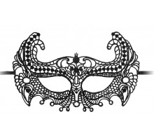 Черная кружевная маска ручной работы Empress Black Lace Mask