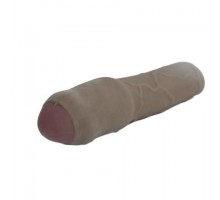 Насадка на член CyberSkin 3 inch Xtra Thick Uncut Transformer Penis Extension - 19,6 см.