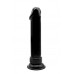 Чёрный анальный фаллоимитатор MENZSTUFF BLACK KNIGHT 9INCH BUTT PLUG - 23 см.