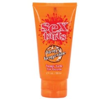 Оральный лубрикант с ароматом мандарина Sex Tarts Lube - 59 мл.