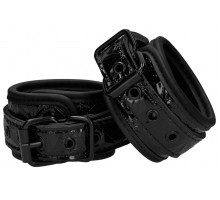 Черные поножи Luxury Ankle Cuffs