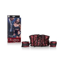 Корсет с наручниками Scandal Corset with Cuffs 