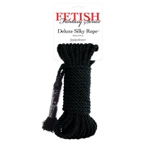 Черная веревка для фиксации Deluxe Silky Rope - 9,75 м.