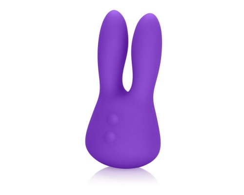 Фиолетовый виброзайчик Mini Marvels Silicone Marvelous Bunny