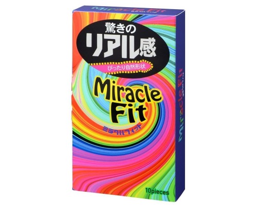 Презервативы Sagami Miracle Fit - 10 шт.