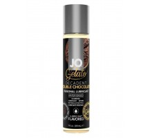 Лубрикант с ароматом шоколада JO GELATO DECADENT DOUBLE CHOCOLATE - 30 мл.