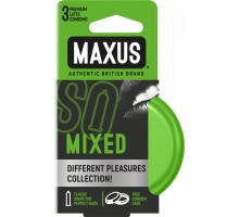 Презервативы в железном кейсе MAXUS Mixed - 3 шт.