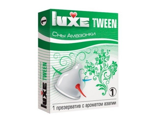 Презерватив Luxe Tween  Сны амазонки  с ароматом азалии - 1 шт.