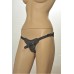 Кожаные трусики с плугом Kanikule Leather Strap-on Harness Anatomic Thong