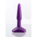 Фиолетовый анальный стимулятор Small Anal Plug Purple - 12 см.