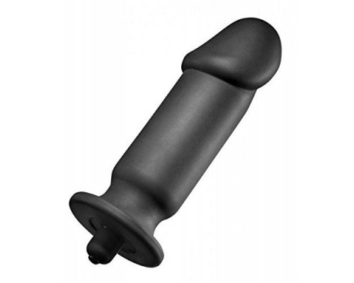 Анальный вибратор XL Silicone Vibrating Anal Plug - 19,5 см.