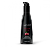 Лубрикант с ароматом сладкой вишни Wicked Aqua Cherry - 120 мл.