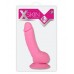 Розовый фаллоимитатор XSKIN 6 TPR DONG PINK - 15 см.