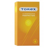 Текстурированные презервативы Torex  Ребристые  - 12 шт.