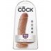 Фаллоимитатор-мулат 8  Cock with Balls - 21,3 см.