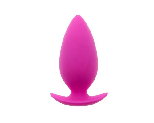 Розовая анальная втулка BOOTYFUL ANAL PLUG MEDIUM PINK - 9,8 см.