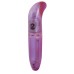 Фиолетовый вибратор для стимуляции G -spot - 12 см. 