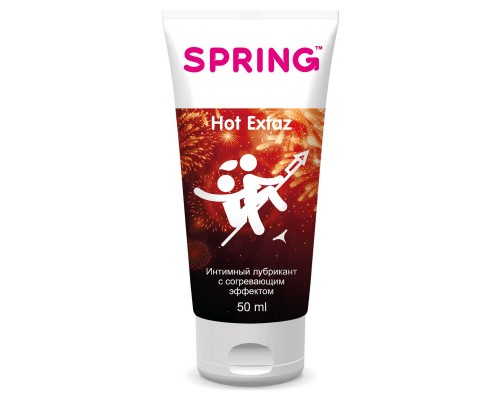 Согревающий интимный лубрикант Spring Hot Extaz - 50 мл.