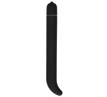 Черный компактный вибростимулятор G-Spot Vibrator - 16 см.