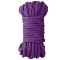 Фиолетовая веревка для бондажа Japanese Rope - 10 м.