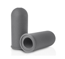 Серый мастурбатор с рёбрышками внутри SILICONE MASTURBATOR GREY